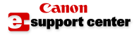 Canon e-support